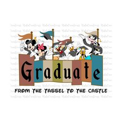 Graduation 2022 Svg, Graduate Tassel To Castle Svg, Graduation Senior 22, Graduation Trip Svg