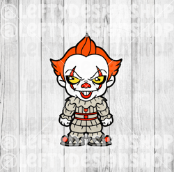 Pennywise | Halloween | Horror | SVG | PNG | Instant Download