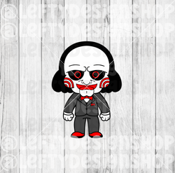 Jigsaw | Halloween | Horror | SVG | PNG | Instant Download