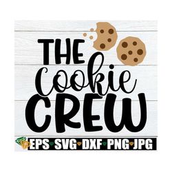 The Cookie Crew, Christmas Pot Holder SVG, Matching Christmas Cookie Baking SVG, Christms Cookie Baking Apron svg, Chris