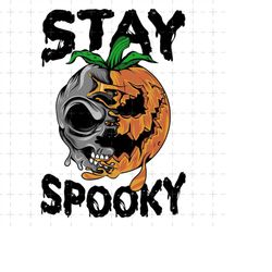 Stay Spooky Png, Happy Halloween Png, Trick Or Treat Png, Halloween Skeleton Png, Spooky Season, Halloween Pumpkin Png,