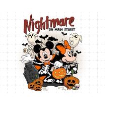 Happy Halloween Png, Boo Png, Mouse And Friend Halloween, Spooky Season, Halloween Masquerade, Pumpkin Png, Headstone Pn