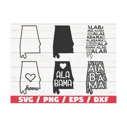 Alabama State SVG / Cut File / Cricut / Clip art / Commercial use / Silhouette / Alabama SVG / Alabama Home Svg / Alabam
