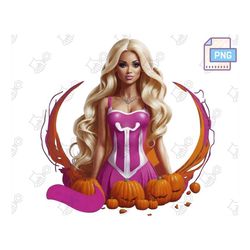 Barbie Halloween SVG PNG Collection - Unlock Trendy Barbie Accessories, Come on Barbie, and PNG Sublimation Magic for Sp