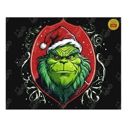 Instant Joy: Grinch Christmas PNG - Digital Download, Sublimation PNG, Christmas Grinch, Sublimation Designs, svg, Holid