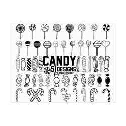 candy svg/ sweet svg/ sweet treats svg/ candy floss svg/ lollipop svg/ gumball machine svg/ candy cane svg/ iron on/ ste