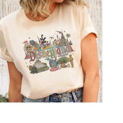 Disneyland resort Shirt, Vintage Disneyland Shirt, Disney World Shirt, Disneyland Resort Mickey Shirt, Disney Trip Shirt