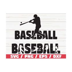 Baseball SVG/ Baseball Player Svg/ Shirt desgin/ Cut File/ Cricut/ Clipart/ Silhouette/ Iron on/ DXF/ Vector
