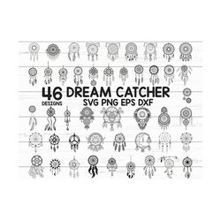 Dream catcher svg/ monogram/  eps/ dxf/ png/ silhouette/ cut file/ iron on/ decal/ stencil/ heat transfer/ cricut files/