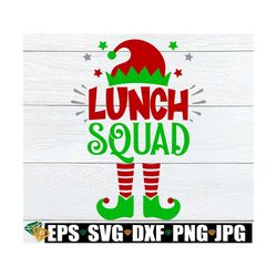 Lunch Squad, Christmas Lunch Lady, Christmas Cafeteria Worker svg, Cafeteria Elf, Lunch Lady Christmas Shirt svg, Matchi