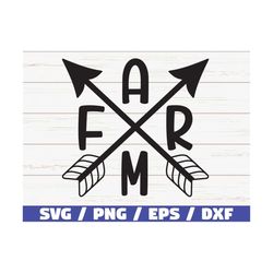 Farm Arrow SVG / Cut File / Cricut / Commercial use / Silhouette / Farmhouse SVG / Farm Life SVG