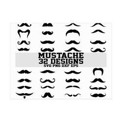 Mustache svg/ Mustache clipart/ Mustache svg file/ Mustache vector/ Mustache cricut/ Mustache cut file/ Mustache hipster