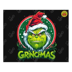 Grinch Christmas PNG - Instant Download, Digital Sublimation PNG, Christmas Grinch, Sublimation Designs, SVG, Holiday Gi