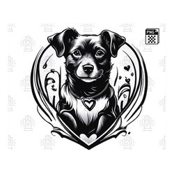 Cherish the Unbreakable Bond of Dog Love with Our Heartwarming Dog Love PNG File - Sublimation Designs, Graphics - Digit