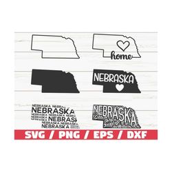 Nebraska State SVG / Cut File / Cricut / Clip art / Commercial use / Silhouette / Nebraska SVG / Nebraska Home Svg / NE