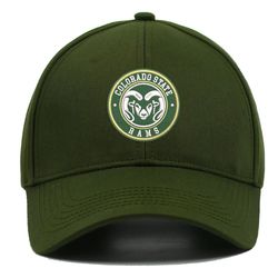 NCAA Logo Embroidered Baseball Cap, NCAA Colorado State Rams Embroidered Hat, Colorado State Rams Football Cap