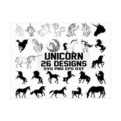 Unicorn SVG/ Unicorn Head svg/ Unicorn Face svg / gold horn unicorn/ clipart/ printable/ cuttable/ clipart/ cricut/ silh