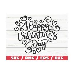 Happy Valentines Day SVG / Valentine SVG / Cut File / Cricut / Commercial use / Love SVG / Instant Download