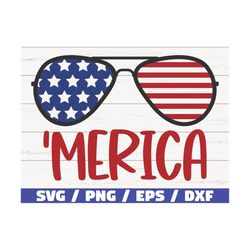 Merica SVG / America SVG / Cut File / Clip art / Commercial use / Instant Download / Silhouette / 4th of July SVG / Inde