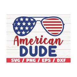American Dude SVG / Cut File / Clip art / Commercial use / Instant Download / Silhouette / 4th of July SVG / Independenc