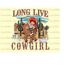 Toy Story Long Live Cowgirl Png, Toy Story Cowboy Png,Toy Story Cowgirl Png, The Wild West Png, Family Vacation Png, Hig