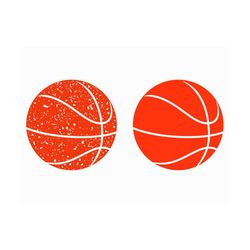 Distressed Basketball SVG / Grunge Basketball svg / Commercial use / Cut Files / Files for Cricut / Silhouette / Dxf / V