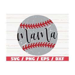 Baseball Mama SVG / Cricut / Cut File / Silhouette / Baseball SVG / Commercial use / Baseball shirt / Baseball Fan / Gru