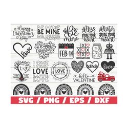 Valentine's Day SVG Bundle / Love SVG Bundle / Cut Files / Commercial use / Cricut / Clip art / Valentine's Sayings Quot