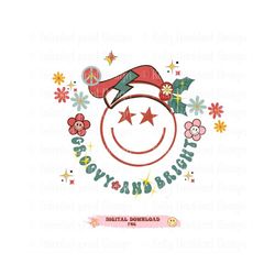 Groovy Png, Smile face PNG, Christmas png sublimation, PNG files, PNG files for sublimation, png design, png sublimation