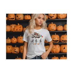 halloween skeleton dance party sublimation files, stay spooky png,  printable halloween  files with pumpkin balloons - d