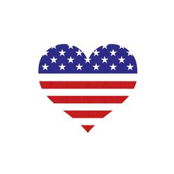 American Flag Heart Svg, 4th of July SVG, July 4th svg, Fourth of July svg, America svg, USA svg, Independence Day Shirt