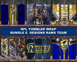 Rams Tumbler Wrap , Football Tumbler Png ,Nfl Tumbler Wrap