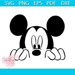 Mickey Mouse Face Svg, Disney Svg, Mickey Mouse Svg, Mickey Svg, Miceky Face Svg, Disney Mickey Svg, Disney Mickey Mouse