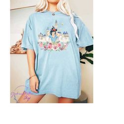 Snow White Shirt, Disneyland Snow White Shirt, Princess Watercolor Shirt, Mickey Balloon Shirt, Disney Vacation Shirt, H