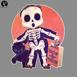 Skeleton Kid Halloween PNG Download