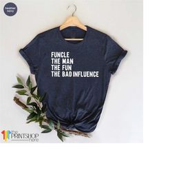 Funny Uncle Shirt, Funcle TShirt, Uncle T Shirt, Gift From Niece, New Uncle Gift, Favorite Uncle Shirt, Gift For Uncle,
