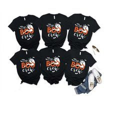 The Boo Crew Matching Family Shirt, Ghost Shirt, Halloween Family shirt, Boo Crew Shirt, Halloween Party shirt gift, The