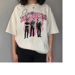 Jonas Brothers Vintage Tee, Jonas Brothers Tour Shirt, Concert 2023 Retro Unisex Gift, Jonas Retro 90's Sweater, Jonas B