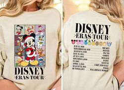 Disney Eras Tour Christmas Shirt, Mickey And Friends Christmas Shirt, Disney Christmas Party 2023 Shirts