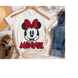 Disney Mickey And Friends Minnie Mouse Classic Portrait , Disneyland Family Matching Shirt, Magic Kingdom Tee, WDW Epcot