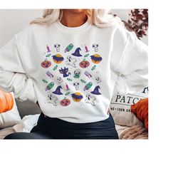 Cute Halloween little things sweatshirt, Thanksgiving Graphic sweatshirt, Pumpkin sweatshirt, Halloween elements, Gifts