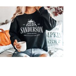Sanderson Witch Museum Sweatshirt, Sanderson Sweatshirt, Cute Fall Sweatshirt, Halloween Sweatshirt, Pumpkin Spice, ipri