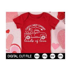 Loads of Love SVG, Valentine Vintage Truck SVG, Valentines Day SVG, Love quote, Valentine Gift, Valentines Shirt, Png, S