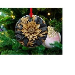 3D Christmas Ornament 2 | png file | 3D Christmas Sublimation Ornaments Graphic Clipart | Instant Digital Download