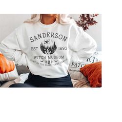 Sanderson Witch Museum Sweatshirt, Sanderson Sweatshirt, Cute Fall Sweatshirt, Halloween Sweatshirt, Pumpkin Spice, ipri