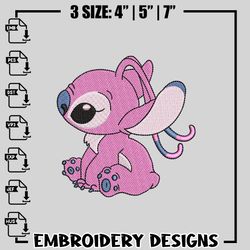 Stitch embroidery design, Stitch embroidery, cartoon design, Embroidery file, logo shirt, Instant download