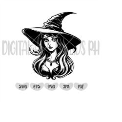 Witch Svg, Witch Silhouette, Witches Svg Bundle, Halloween Witch Svg, halloween svg, Witch clipart, halloween party, Wit