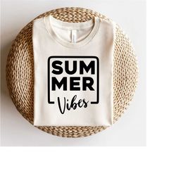 Summer Vibes SVG | Retro Summer Design | Trendy Summer Design | Trend Design | Retro Design | Summer Vibes PNG