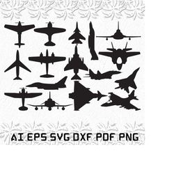 Fighter Aircraft svg, Fighter Aircrafts svg, Fighter svg, Aircraft, Air, SVG, ai, pdf, eps, svg, dxf, png