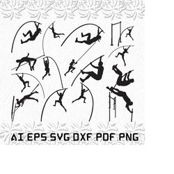 Pole Vault svg, Pole svg, Vault svg, Jump, Sport, SVG, ai, pdf, eps, svg, dxf, png